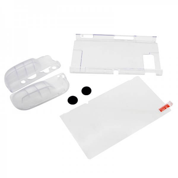 6in1 Schutzhülle Hardcover mit Bildschirmschutz passend für Nintendo Switch