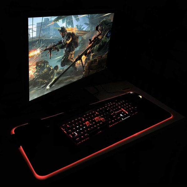 RGB Gaming LED Mauspad, 800 x 300 mm